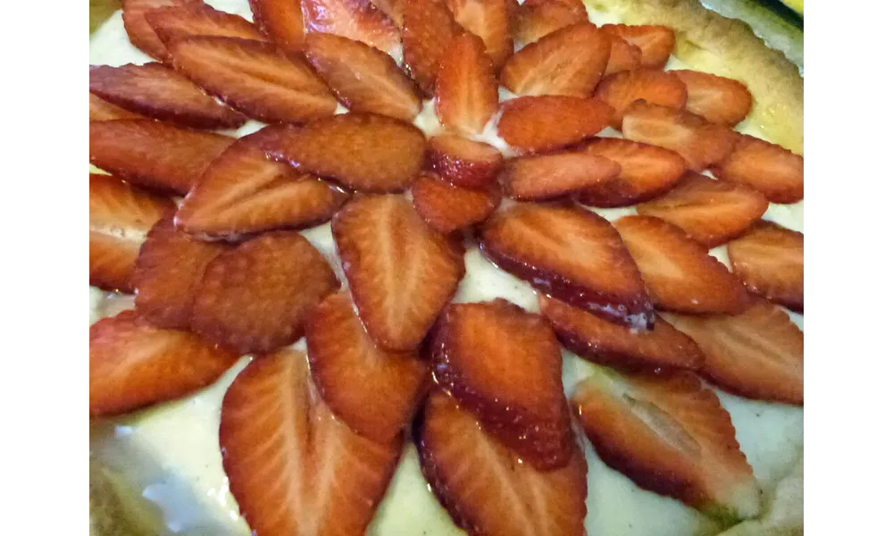 TARTE AU FRAISES