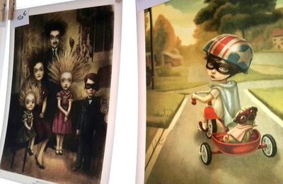 Expo-vente de fine art de Benjamin Lacombe !