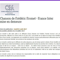 FRANCE-INTER ET CSA : CLAIR ET NET !