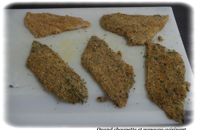 POISSON PANE ET KETCHUP MAISON
