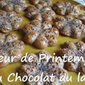 ~~ Fleurs de Printemps au Chocolat au Lait ~~