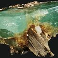 Green Beryl with Mica and Muscovite