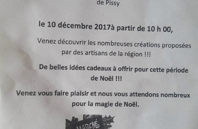 Marché de Noël de Pissy...