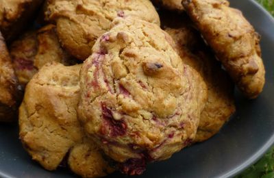 Cookies framboise/chocolat blanc