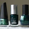 Vernis bleu-vert