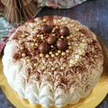 Entremet tiramisu au café 
