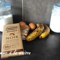 Cake moelleux Chocolat - Bananes