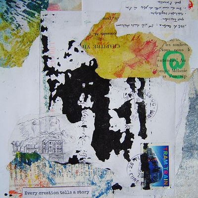 De la colorisation, du collage, du mixmedia