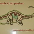 Dinosaure en dentelle