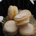 macaron à la vanille