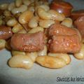 Saucisses aux haricots blancs