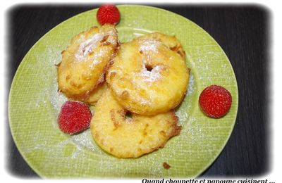 BEIGNETS AUX POMMES