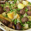 Tajine de fenouil et petits pois