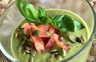 Gaspacho Vert au Thermomix