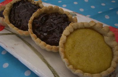 Un samedi à Saint rémy. Tarte au chocolat et aux fruits secs.