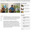 Les Hoboes à la médiathèque de Fouesnant 