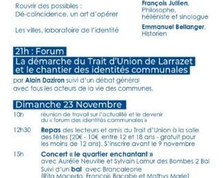 Nouvelles journées de Larrazet