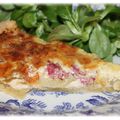 Quiche raclette