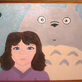 Peinture Nina & Totoro terminée !!!