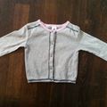 Cardigan rayé Petit Bateau - 24 mois - 5,5€