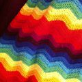 Rainbow blanket