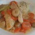 Filet de poulet, saveur blanquette