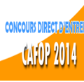 RESULTATS DU CONCOURS D'ENTREE AU CAFOP 2014