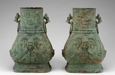 Pair of Jars, Western Zhou dynasty ( 1046–771 BC ), late 9th/8th century BC