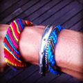 Sinon, j'ai fait des bracelets brésiliens.