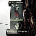 exposition BD / a la Galerie  BD librairie de la main blanche de waterloo