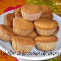 Muffins à la crème de marrons