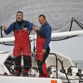 L'ARRIVÉE À BON PORT DE LIONEL RÉGNIER ET PIERRE-YVES CAVAN À BORD DE 400 MILLE SABORDS