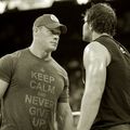 DEAN AMBROSE ET JOHN CENA PARLENT DE HELL IN A CELL :