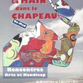  "Chapeaux" créés par les enfants pour le festival "la MAIN dans le CHAPEAU"