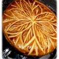 Galette des rois chocolat blanc- framboises