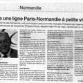 NORMANDIE PETITE VITESSE: COMMUNIQUE DU COLLECTIF "Bienvenue en Normandie"