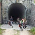 Ancienne voie ferrée - A la sortie d'un tunnel