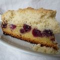 Gâteau crousti-fondant aux cerises 