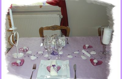 MA TABLE SAINT-VALENTIN 2014