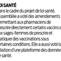 Projet de loi santé