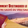 « Heureux les pauvres en esprit » Comment distinguer le fait d'être sauvé du vrai salut ?