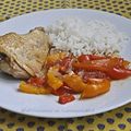 Poulet basquaise ***