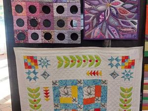 Quilts de la délégation de France Patchwork , première partie