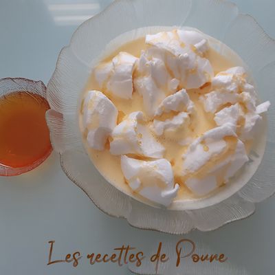 ILES FLOTTANTES AU THERMOMIX