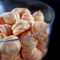 Meringues swirl à la clémentine