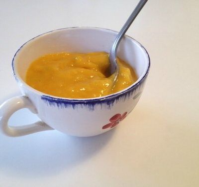 Sorbet d'été mangues-pommes