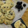 Cookies « Apéro » aux Olives Noires & Parmesan (et Haricots Blancs)