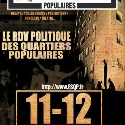 4ème Forum Social des Quartiers Populaires