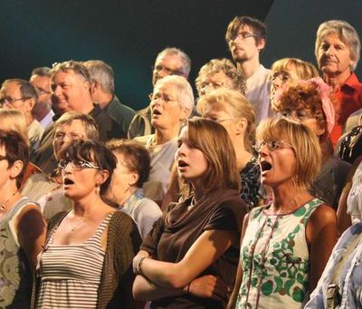 Mosaïque de chorales. Ce soir.
