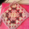 MY FIRST GRANNY SQUARE... 